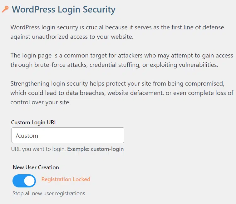 Login Security