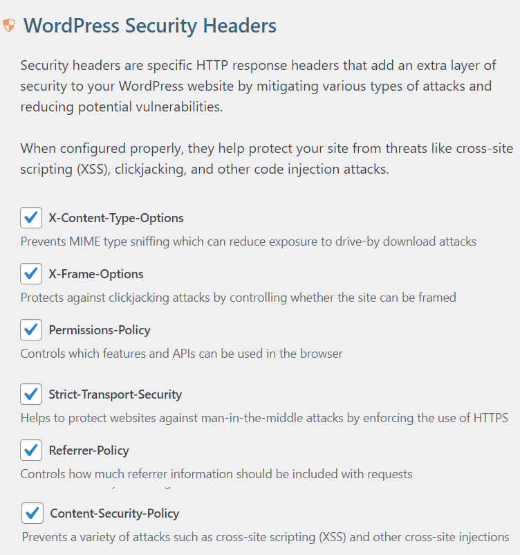 Security Headers 1